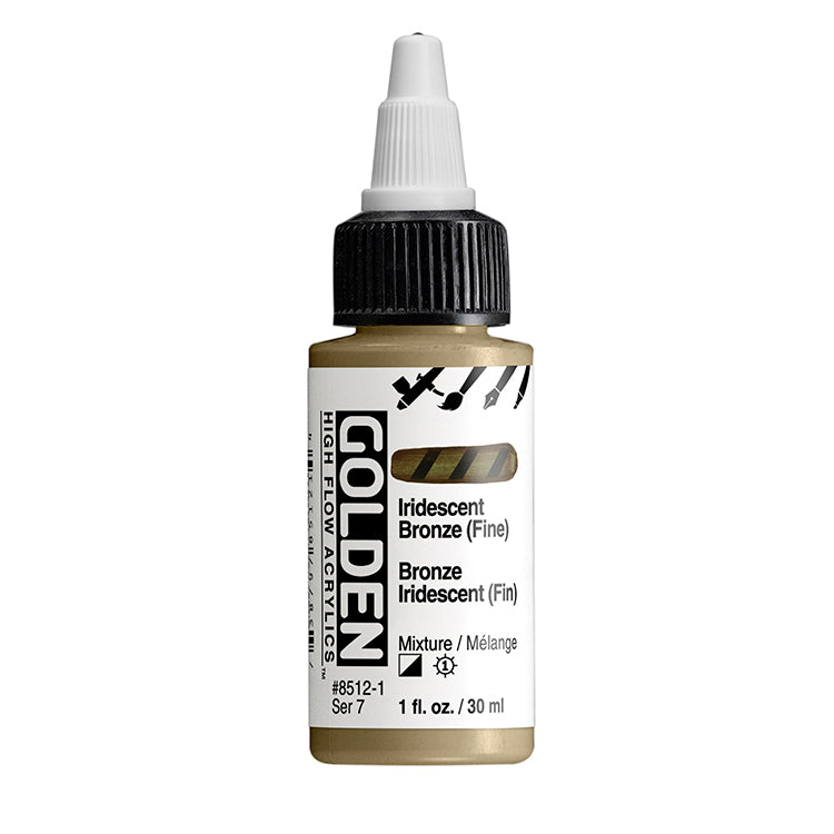Golden High Flow Acrylic Iridescent Bronze Fine 1oz