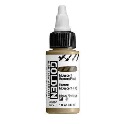 Golden High Flow Acrylic Iridescent Bronze Fine 1oz