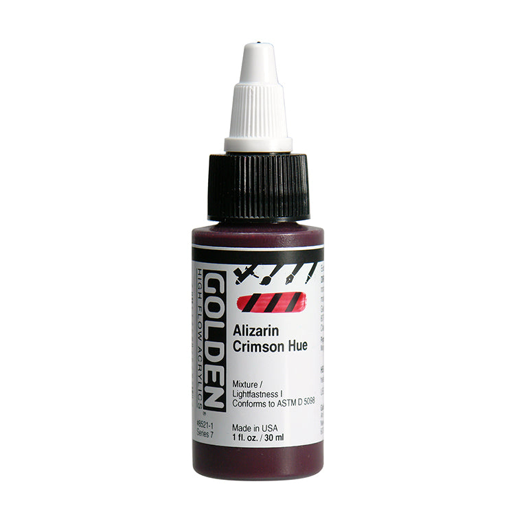 Golden HIgh Flow Acrylic Alizarin Crimson Hue 1oz