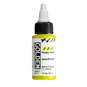 Golden High Flow Acrylic Primary Yellow 1oz