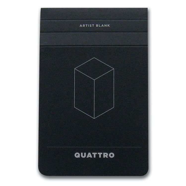 Quattro Journal 5.5x8.5 Blank Black