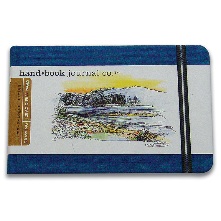 Handbook Journal Landscape 5.5x3.5 Blue
