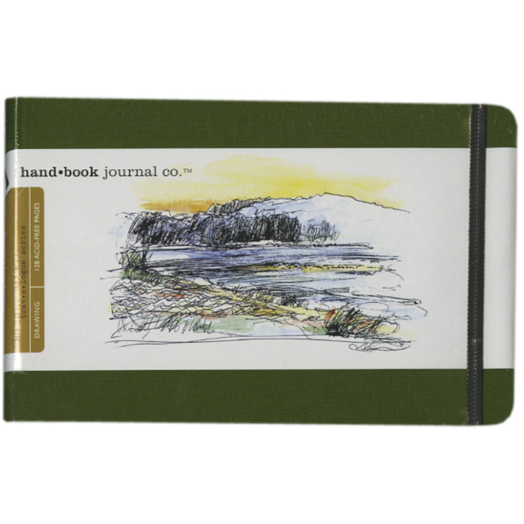 Handbook Journal Landscape 5.5x3.5Green