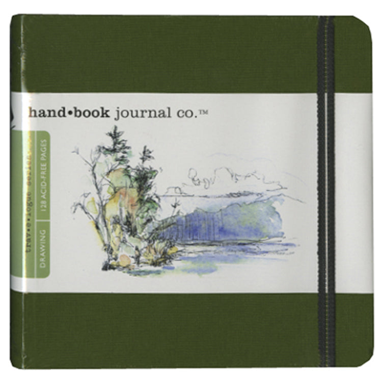 Handbook Journal Square 5.5x5.5 Green