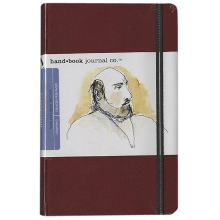 Handbook Journal Portrait 5.5x8.2 Red