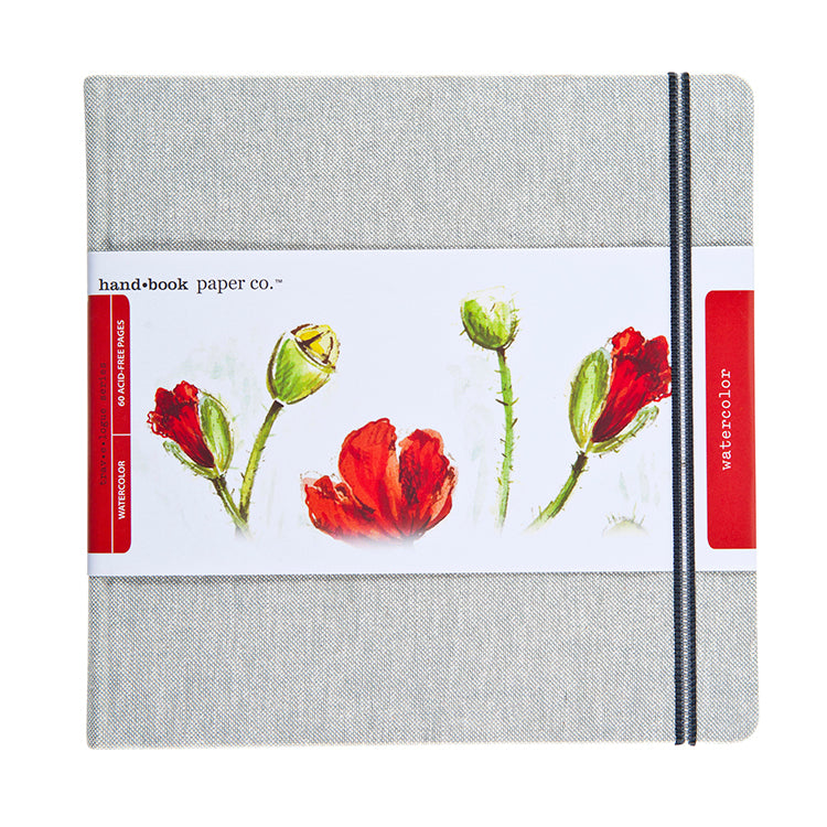 Travelogue Watercolor Journal 8.25x8.25