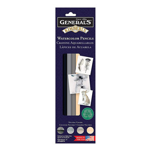 Kimberly Neutral 4ct Watercolor Pencil Set