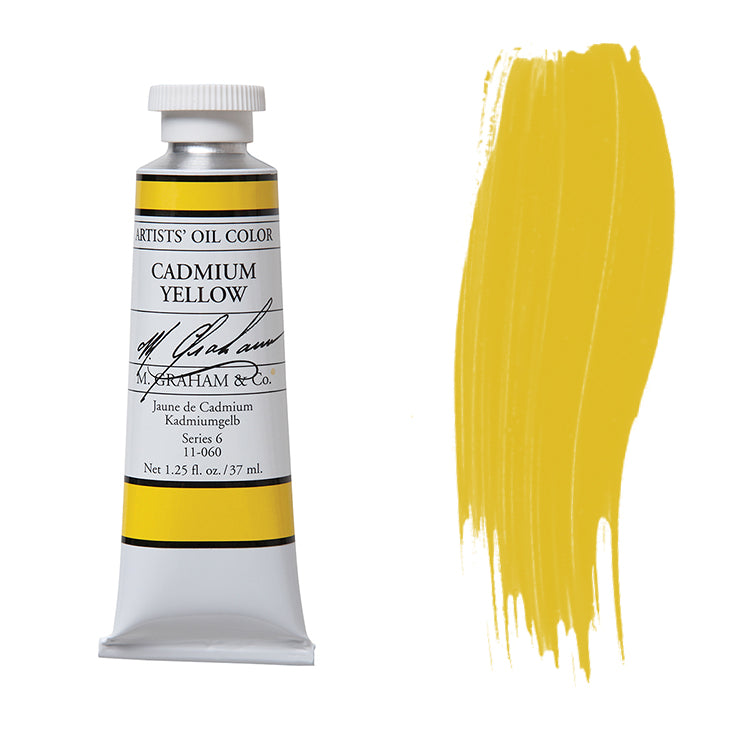 M. Graham Artist Oil Color Cadmium Yellow 1.25oz