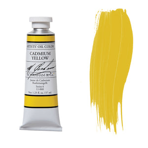 M. Graham Artist Oil Color Cadmium Yellow 1.25oz