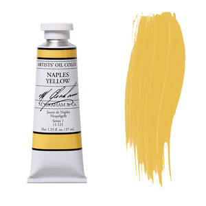 M. Graham Artist Oil Color Naples Yellow 1.25oz