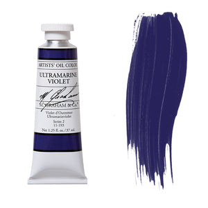 M. Graham Artist Oil Color Ultramarine Violet 1.25oz