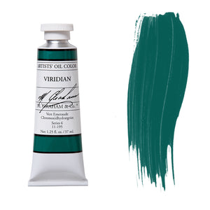 M. Graham Artist Oil Color Viridian 1.25oz