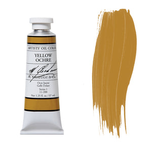 M. Graham Artist Oil Color Yellow Ochre 1.25oz