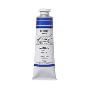 M Graham Artists Acrylic Cobalt Blue 60ml Tube