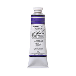 M Graham Artists Acrylic Dioxazine Purple 60ml Tube