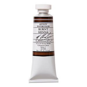 M. Graham Artist Watercolor Burnt Sienna 15ml