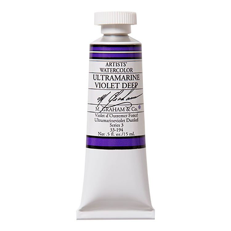 M. Graham Artist Watercolor Ultramarine Violet Deep 15ml