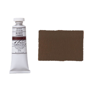 M. Graham Artists Gouache 15ml Burnt Umber