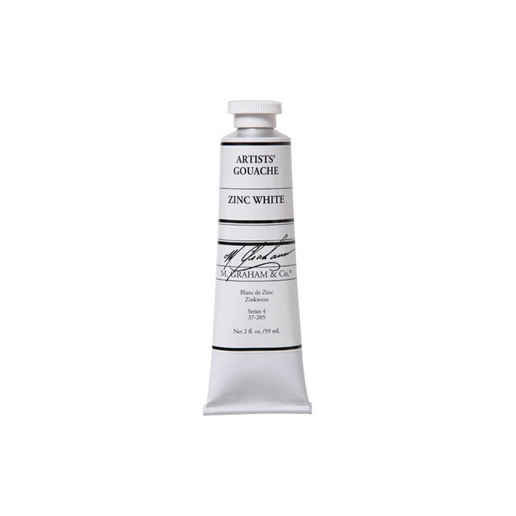 M. Graham Artists Gouache 60ml Zinc White