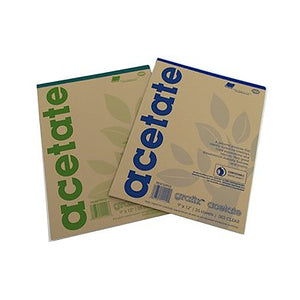 Grafix Acetate Pad .005 Clear 9x12