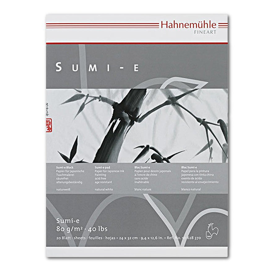 Hahnemuhle Sumi E Paper 9.44x12.59 20 Sheet Pad
