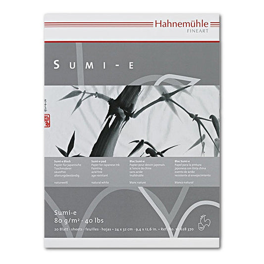 Hahnemuhle Sumi E Paper 9.44x12.59 20 Sheet Pad