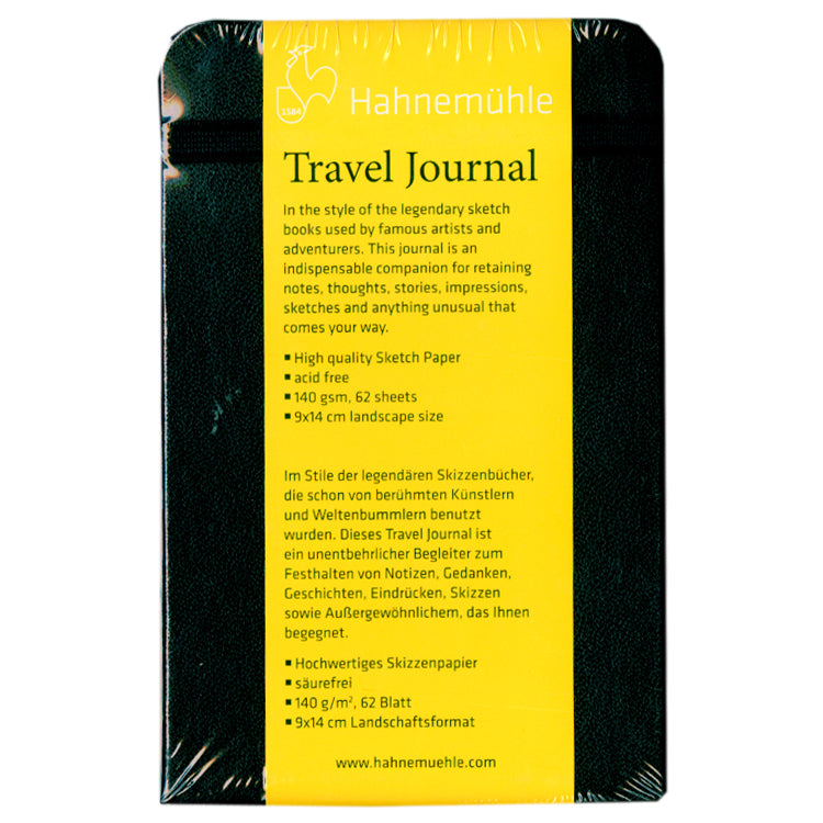 Hahnemuhle Travel Journal 5.46x3.51 Black