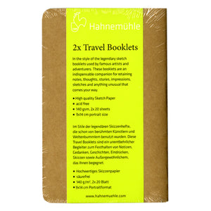 Hahnemuhle 2 Travel Booklets 3.51x5.46