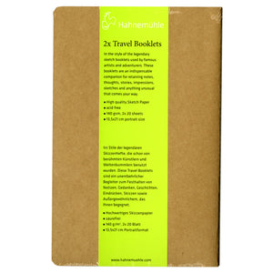 Hahnemuhle 2 Travel Booklets 5.27x8.19
