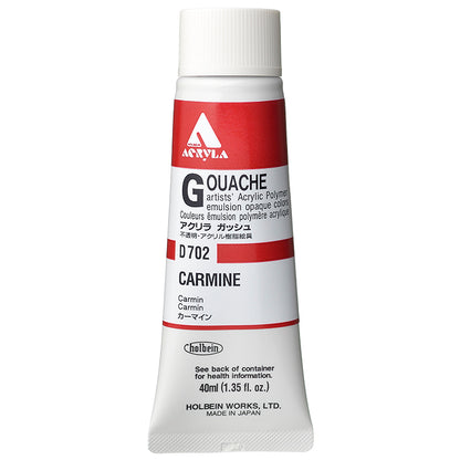 Holbein Acrylic Gouache 40ml Carmine