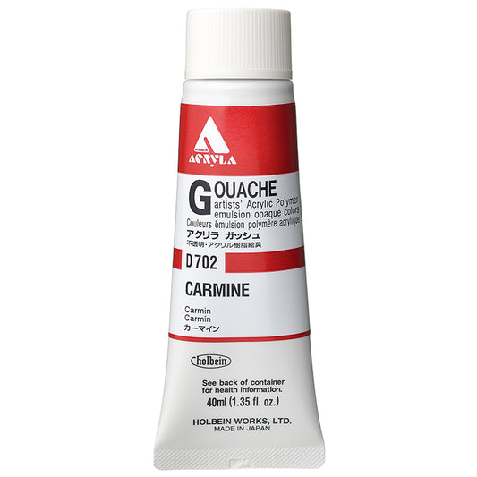 Holbein Acrylic Gouache 40ml Carmine