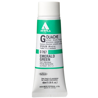 Holbein Acrylic Gouache 40ml Emerald Green