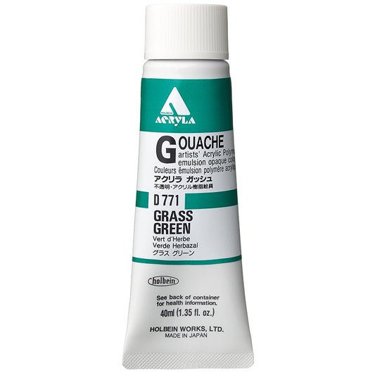 Holbein Acrylic Gouache 40ml Grass Green