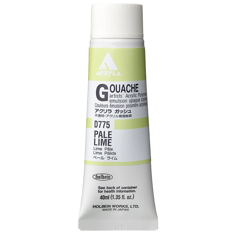 Holbein Acrylic Gouache 40ml Pale Lime