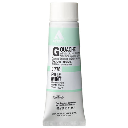 Holbein Acrylic Gouache 40ml Pale Mint