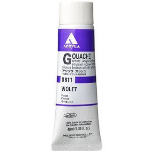 Holbein Acrylic Gouache 40ml Violet