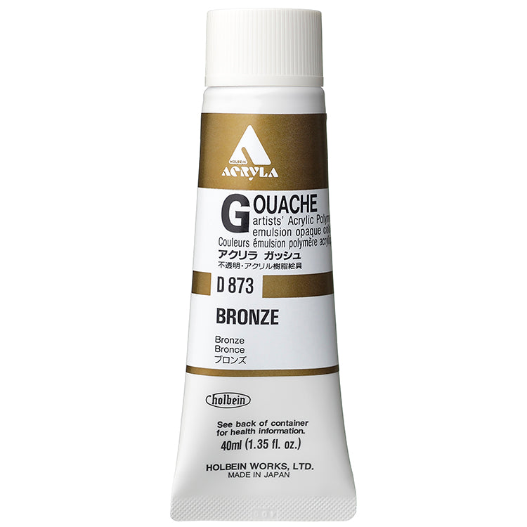 Holbein Acrylic Gouache 40ml Bronze