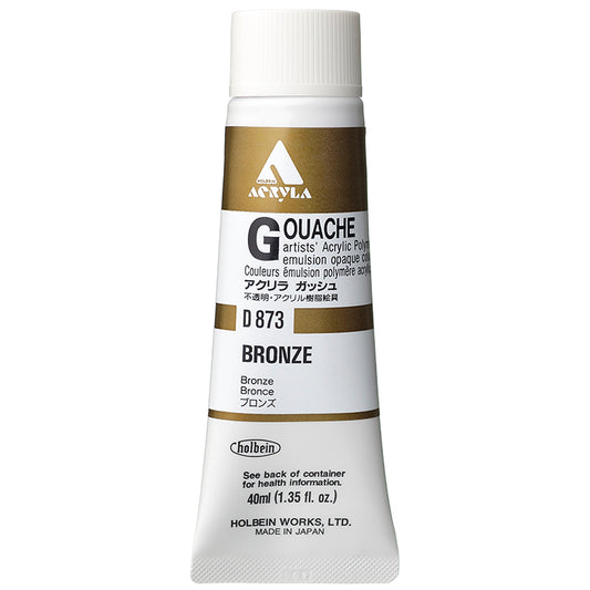 Holbein Acrylic Gouache 40ml Bronze