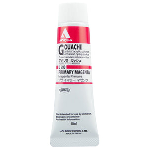 Holbein Acrylic Gouache 40ml Primary Magenta