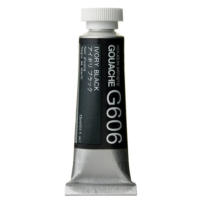 Holbein Artists Gouache 15ml Ivory Black ⚠️