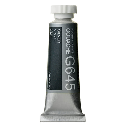 Holbein Artists Gouache 15ml Silver