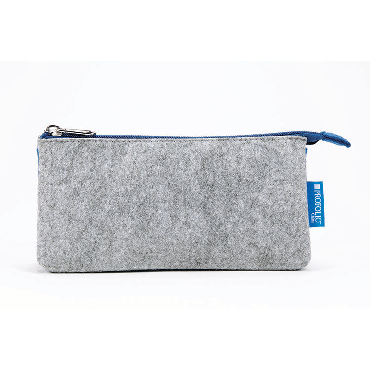 ProFolio Midtown Pouch 4x7 Gray Blue