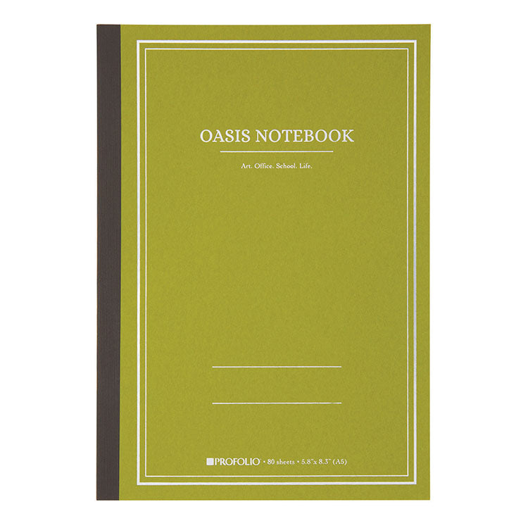 Itoya Profolio Oasis Notebook A5 Avocado