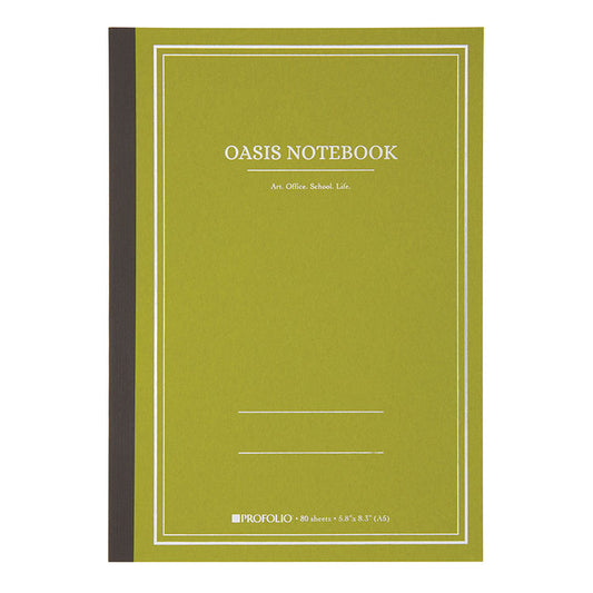 Itoya Profolio Oasis Notebook A5 Avocado