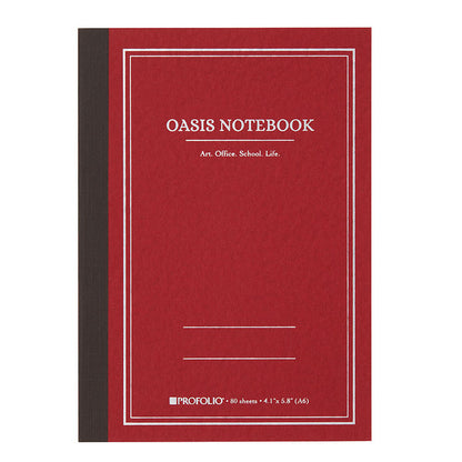 Itoya Profolio Oasis Notebook A6 Brick