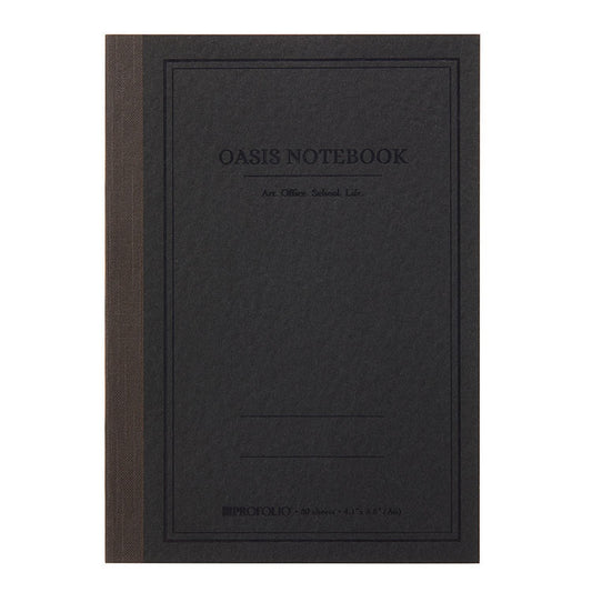 Itoya Profolio Oasis Notebook A6 Charcoal