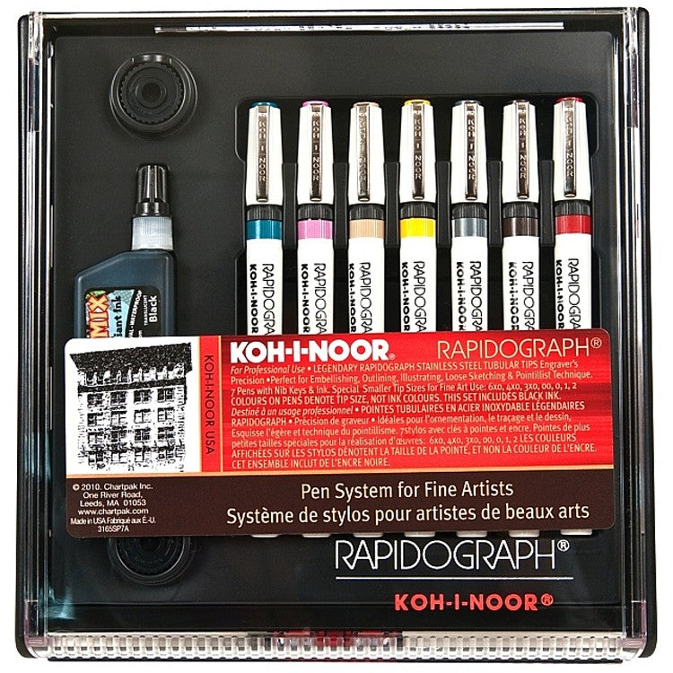 Rapidograph Artist 7 Pen Set