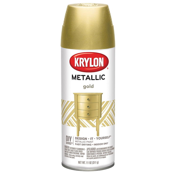 Krylon Spray Paint Metallic Gold 11oz ⚠️