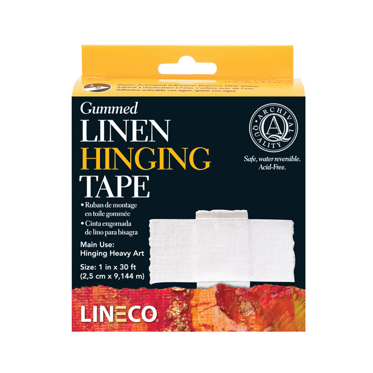 Lineco Gummed Linen Tape 1"x30'