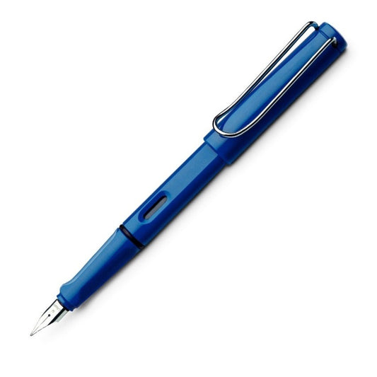 Lamy Safari Fountain Pen Blue Broad
